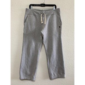 Polo Ralph Lauren x Streetwear Gray Sweat Pant Womens Small Drawstring